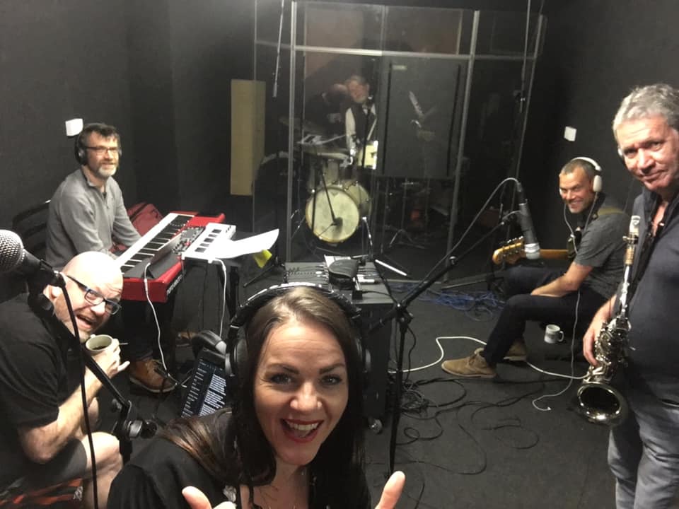Sophia Stutchbury Start Something Album Recording Session - Seaview Music Studio Folkestone
